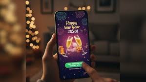 नए साल का जश्न शुरू हो चुका है, और सभी के फोन पर नए साल का जश्न शुरू हो चुका है, और सभी के फोन पर