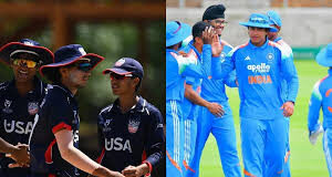 भारत और अमेरिका के बीच अंडर-19 वर्ल्ड कप के ओपनिंग मैच में मुकाबला हो रहा है, जिसमें अमेरिका की प्लेइंग-11 में सभी क्रिकेटर भारतीय मूल के खेल रहे हैं।
