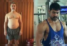 बॉलीवुड एक्टर आमिर खान ने बिना जिम और क्रैश डाइट के करीब 18 किलो वजन घटाकर सबको चौंका दिया है।