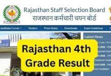 RSSB 4th Grade Result: राजस्थान चतुर्थ श्रेणी भर्ती का परिणाम जारी, कल से कर सकेंगे डाउनलोड राजस्थान चतुर्थ श्रेणी भर्ती का परिणाम तैयार हो चुका है। संबंधित अभ्यर्थी आधिकारिक वेबसाइट पर जाकर अपना रिजल्ट चेक कर सकेंगे।