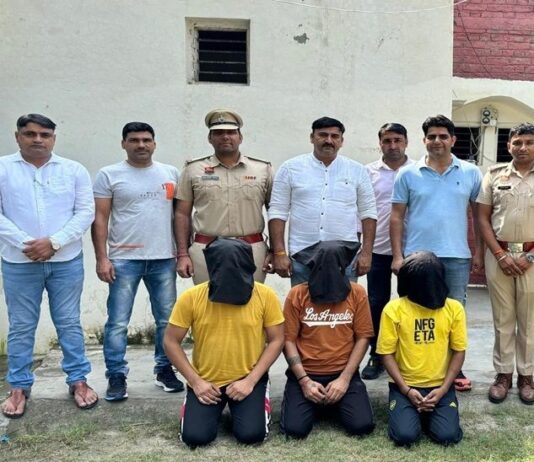 राजस्थान के कुख्यात गैंगस्टर रोहित गोदारा के नाम पर अब रेलवे रोड के एक आभूषण व्यापारी से पांच करोड़ की रंगदारी मांगने का मामला सामने आया है।