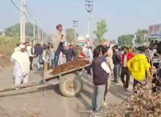 Haryana: सोनीपत में हाईवे 334-बी के किनारे मिला उत्तर प्रदेश के युवक का शव, गला दबाकर हत्या की आशंका सोनीपत में खेतों में काम करने पहुंचे लोगों ने हाईवे किनारे युवक का शव पड़ा देखा।