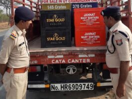 सोनीपत में अवैध शराब तस्करी के खिलाफ आबकारी विभाग और हरियाणा पुलिस की संयुक्त टीम ने बड़ी कार्रवाई की है।