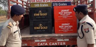 सोनीपत में अवैध शराब तस्करी के खिलाफ आबकारी विभाग और हरियाणा पुलिस की संयुक्त टीम ने बड़ी कार्रवाई की है।