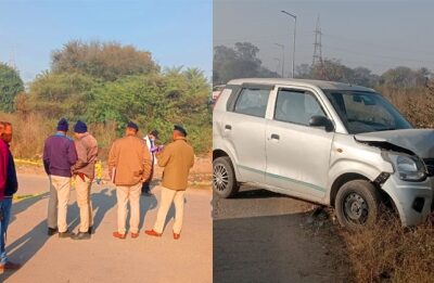 हिसार में घनी धुंध के कारण पुलिस की गाड़ी टैंकर से टकरा गई। इस हादसे में एक हेड कांस्टेबल की मौत हो गई। वहीं वाहन चालक घायल हो गया।