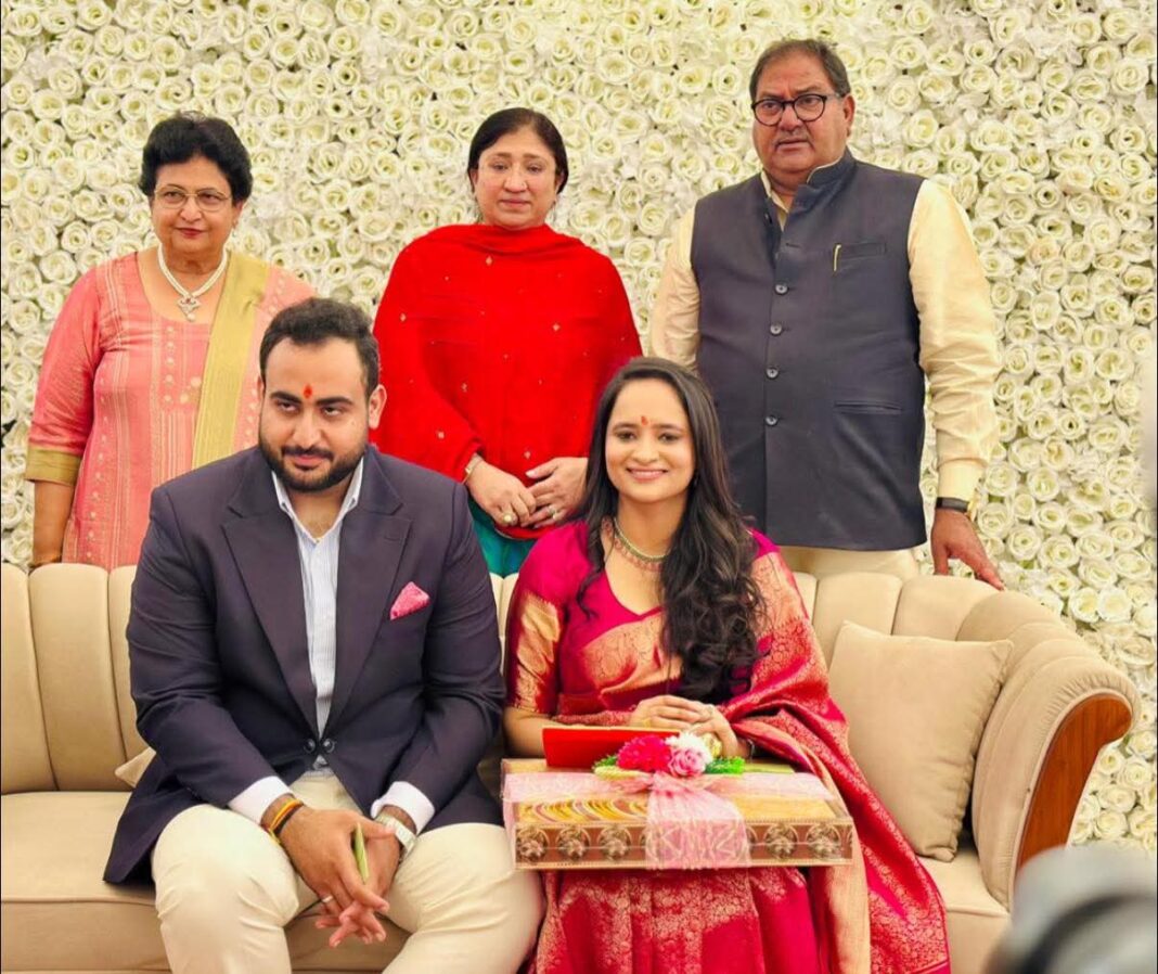 राजस्थान की जज साक्षी भांभू बनेगी चौटाला परिवार की बहू, जयदिव्यन सिंह चौटाला के साथ लेंगी सात फेरे राजस्थान की जज साक्षी भांभू बनेगी चौटाला परिवार की बहू, जयदिव्यन सिंह चौटाला के साथ लेंगी सात फेरे