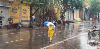 हरियाणा में मौसम ने अचानक करवट ली है। प्रदेश के कई जिलों में आंधी के बाद तेज बारिश होने से तापमान में भारी गिरावट दर्ज की गई है।