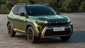 रेनो डस्टर में आईब्रो स्टाइल की LED लाइट्स, नई ग्रिल और शानदार बॉडी क्लैडिंग दी गई है, जो इसे सड़कों पर एक मजबूत पहचान देती है। रेनो डस्टर में आईब्रो स्टाइल की LED लाइट्स, नई ग्रिल और शानदार बॉडी क्लैडिंग दी गई है, जो इसे सड़कों पर एक मजबूत पहचान देती है।