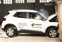 नई हुंडई वेन्य को भारत NCAP से मिली 5 स्टार सेफ्टी रेटिंग, नितिन गडकरी ने दिया सर्टिफिकेट भारत NCAP द्वारा किए गए क्रैश टेस्ट में हुंडई की नई वेन्यू और वेन्यू एन लाइन को 5-स्टार सेफ्टी रेटिंग प्राप्त हुई है।