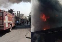 कुंडली स्थित फायर सब-स्टेशन को रात करीब ढ़ाई बजे सूचना मिली कि निफ्टेम के निकट स्थित कई औद्योगिक इकाइयों में आग लग गई है।