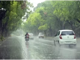 हिसार, हांसी, भिवानी में कुछ जगहों पर हल्की से मध्यम बारिश हुई।