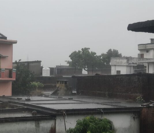 इससे लोगों को परेशानी झेलनी पड़ी। वहीं रात करीब साढ़े आठ बजे के बाद हुई बूंदाबांदी से मौसम खुशनुमा हुआ।